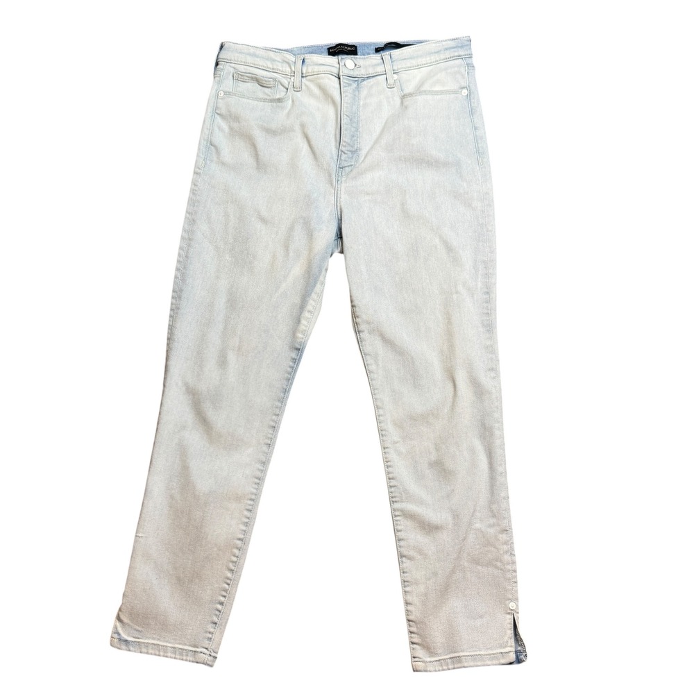 Banana Republic High Rise Skinny Premium Denim‎ Jeans Light Wash Size 32